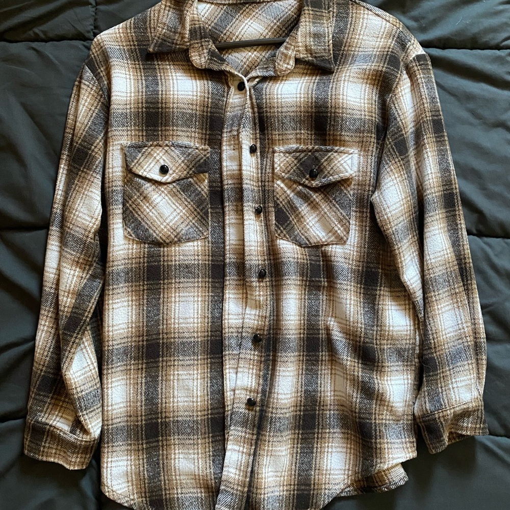 Oversized flannel
